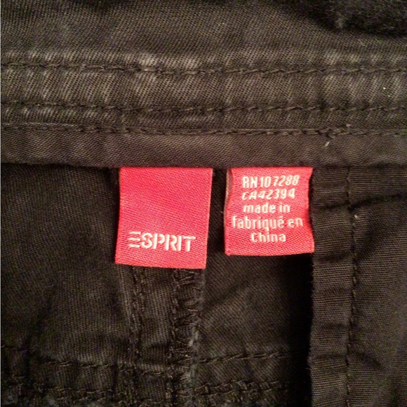 ESPRIT Black Straight Cotton Pants - US 6 *BUNDLE OFFER* - Picture 4 of 7